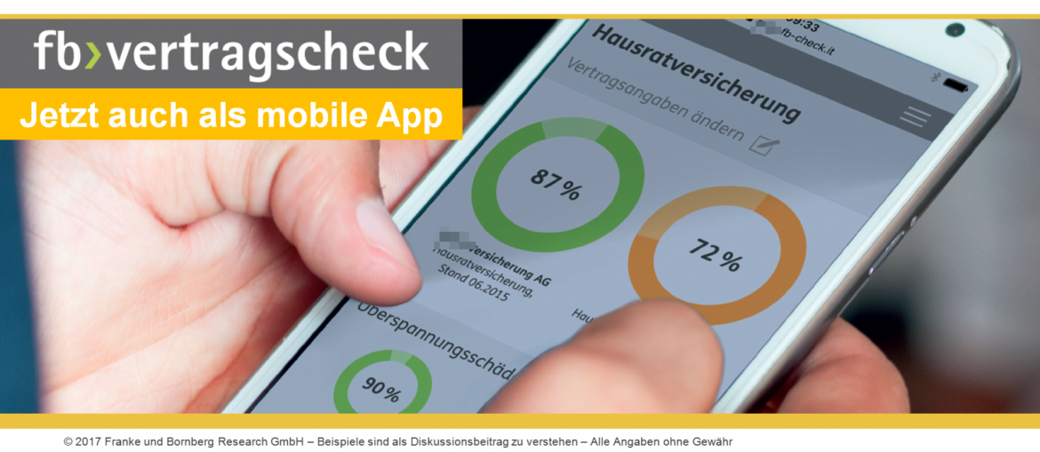 fb-vertragscheck als mobile App fb-vertragscheck als mobile App