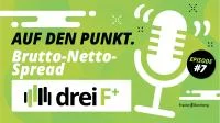 Podcast dreiF+ Brutto-Netto-Spread in der Berufsunfähigkeistversicherung