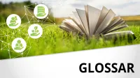 Franke und Bornberg Nachhaltigkeit Glossar - aufgeschlagenes Buch auf der Wiede mit Icons zum Thema ESG