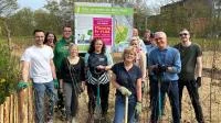 Franke udn Bornberg Mini-Wald Hannover Vahrenheide Gruppenbild