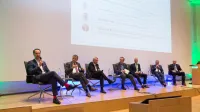 AKS Tomorrow 2017 Podiumsdiskussion mit Frieg, Bläsing, Pape, Fornol, Rapp