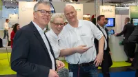 DKM 2018 Messe Kongress Arbeitskraftabsicherung AKS Christian Monke, Tanja Bogdan und Martin Seim