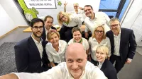 DKM 2019 Messestand mit Team von Franke und Bornberg