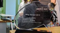DKM 2019 Messe Blog-Award für den Franke und Bornberg Blog