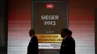 Deutscher Versicherungs-Award 2023 - Bertelsmann Repräsentanz Berlin - Testsieger Siegel