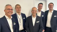 DKM Messe 2023 - Kongress Arbeitskraftabsicherung - Vorstands-Podium Jan-Peter Diercks Swiss Life, Stephan Leppertinger Allianz, Dr. Thomas Wüstefeld Hannoversche, Michael Franke