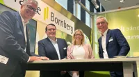DKM Messe 2023 - Kongress Arbeitskraftabsicherung - Dortmunder Westfalenhallen - Messestand - Franke und Bornberg Team Monke, Wedekind, Sachs, Franke