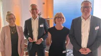 Deutscher Versicherungs-Award 2024 - Bertelsmann Repräsentanz Berlin - Team Franke und Bornberg, Janine Sachs, Christian Monke