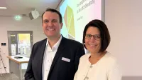 DKM 2025 Messe - Kongress Arbeitskaftabsicherung - Philipp Wedekind und Sandra Fäth von der Stuttgarter