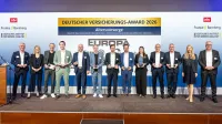 Deutscher Versicherungs-Award 2026 - Preisverleihung im Bereich Altersvorsorge aller Kategorien - Gesamtsieger Europa, Allianz, Neue Leben, LV1871, die Continentale, ERGO, Volkswohlbund, WWK