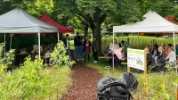 Stadtteiltreff Sahlkamp und Franke und Bornberg - Blind Date Kultur - Mini-Wald im Stadtteil Vahrenheide-Sahlkamp - 