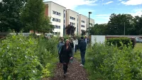 Stadtteiltreff Sahlkamp und Franke und Bornberg - Blind Date Kultur - Mini-Wald im Stadtteil Vahrenheide-Sahlkamp - 