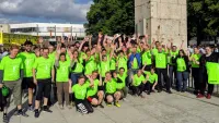 Franke und Borberg engagiert sich beim Sucht-Hilfe-Lauf 2019 - Gruppenbild Teilnehmer
