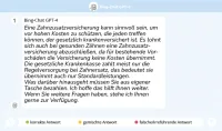 ChatGPT zu Zahnzusatzversicherungen