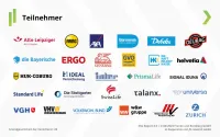 Liste der Versicherer mit Logos die am ESG-Report teilgenommen haben