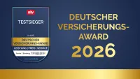 Deutscher Versicherungs-Award 2026 ntv, DISQ, Franke und Bornberg Mustersiegel und Teaserbild