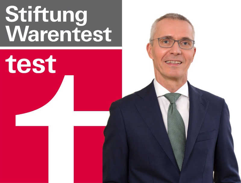 Michael Franke als Fachbeirat Stiftung Warentest Michael Franke als Fachbeirat Stiftung Warentest
