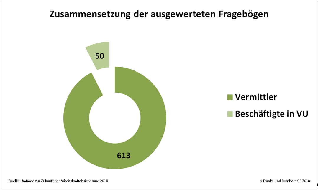 Zusammensetzung der ausgewerteten Fragebögen