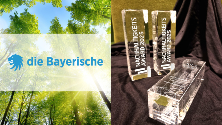 Franke und Bornberg Nachhaltigkeits-Award 2025 - die Bayerische Franke und Bornberg Nachhaltigkeits-Award 2025 - die Bayerische