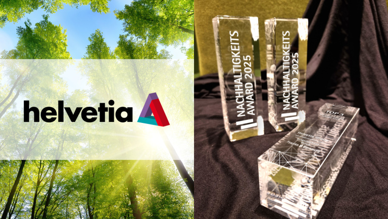 Franke und Bornberg Nachhaltigkeits-Award 2025 - Helvetia Group Franke und Bornberg Nachhaltigkeits-Award 2025 - Helvetia Group