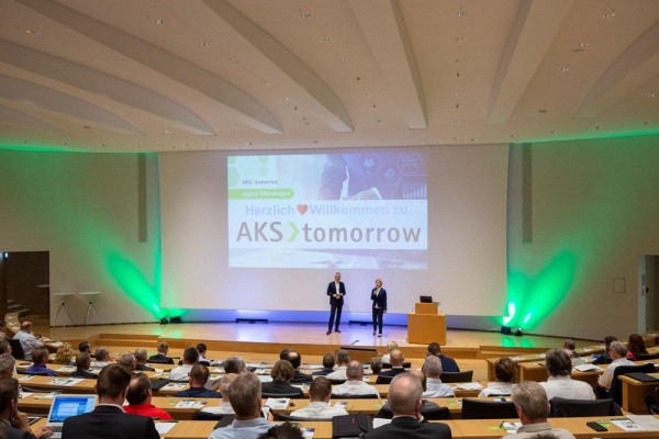 Start von AKS-tomorrow mit Michael Franke und Katrin Bornberg