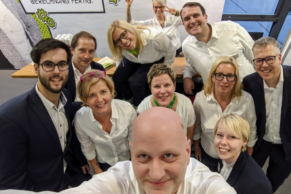 Das Team von Franke und Bornberg auf der DKM Messe 2019 in Dortmund