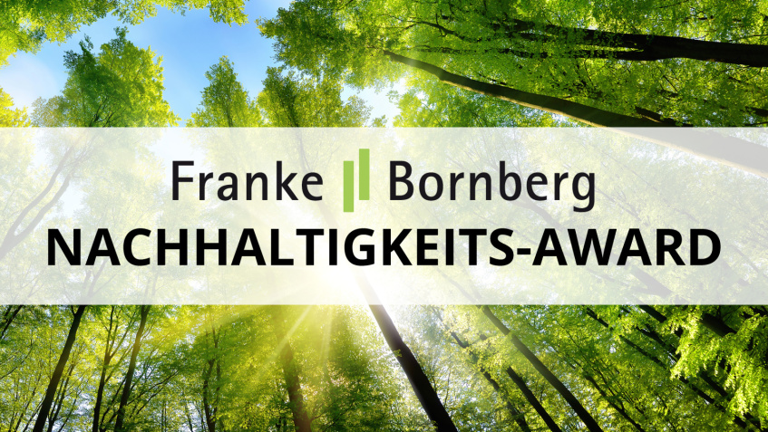 Franke und Bornberg Nachhaltigkeits-Award Franke und Bornberg Nachhaltigkeits-Award