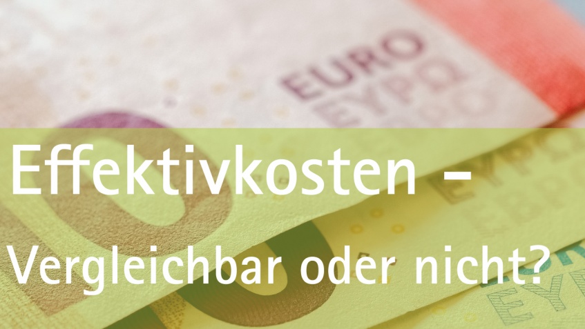Effektivkosten in der Rentenversicherung Effektivkosten in der Rentenversicherung