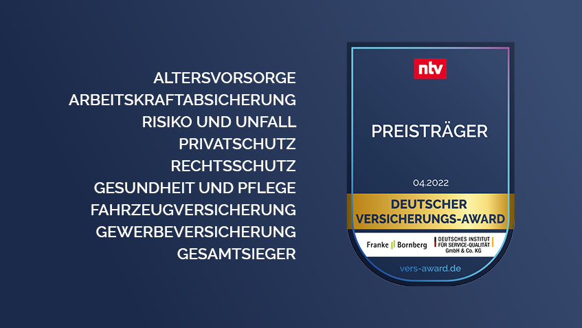 Deutscher Versicherungs-Award 2022 Deutscher Versicherungs-Award 2022