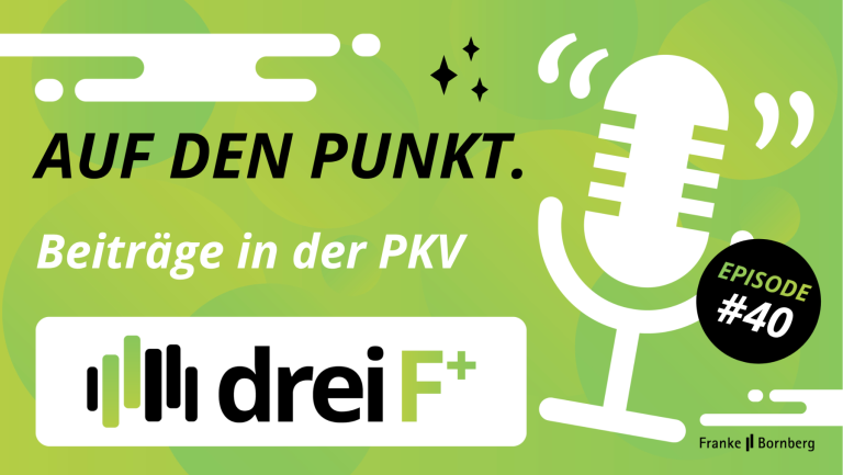 Episode 40 - Auf den Punkt - Beiträge in der PKV